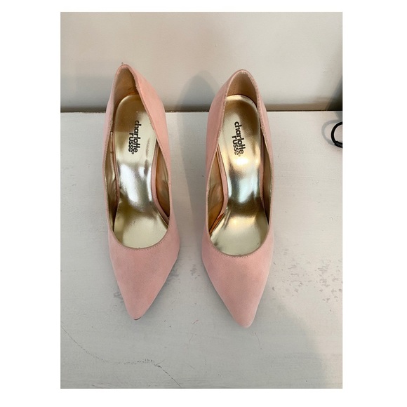 ‘Pretty In Pink Heels’- Suede - Picture 2 of 7